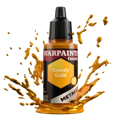 ARMY PAINTER WP3188 Warpaints FANATIC Metallic: Greedy Gold 18ml