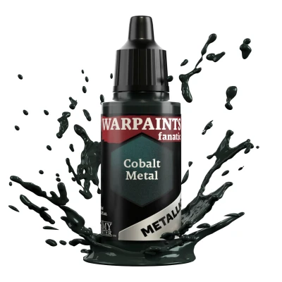 ARMY PAINTER WP3194 Warpaints FANATIC Metallic: Cobalt Metal 18ml