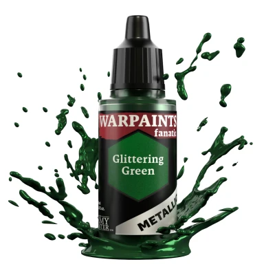 ARMY PAINTER WP3197 Warpaints FANATIC Metallic: Glittering Green 18ml