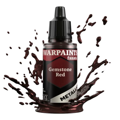 ARMY PAINTER WP3198 Warpaints FANATIC Metallic: Gemstone Red 18ml