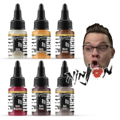 MONUMENT MPA-SET-S02 Signature Series Set 2 - Ninjon [PAINT SET]