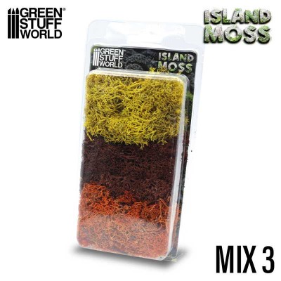 GSW 9327 Islandmoss - Yellow and Brown Mix (Mech dekoracyjny)