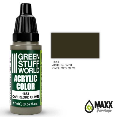 GSW 1853 Acrylic Color MAXX FORMULA - OVERLORD OLIVE 17ml
