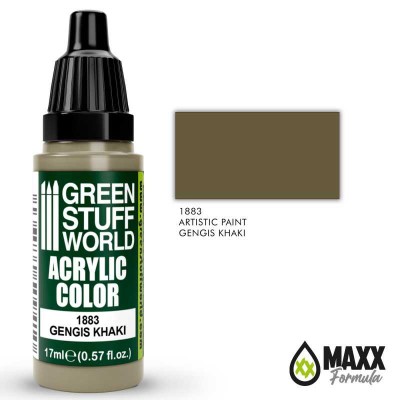 GSW 1883 Acrylic Color MAXX FORMULA - GENGIS KHAKI 17ml