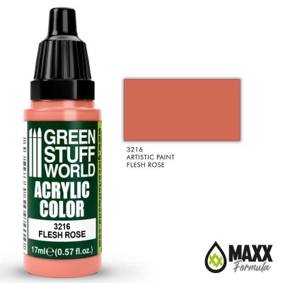 GSW 3216 Acrylic Color MAXX FORMULA - FLESH ROSE 17ml