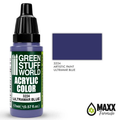 GSW 3224 Acrylic Color MAXX FORMULA - ULTRAMAR BLUE 17ml