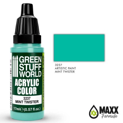 GSW 3237 Acrylic Color MAXX FORMULA - MINT TWISTER 17ml