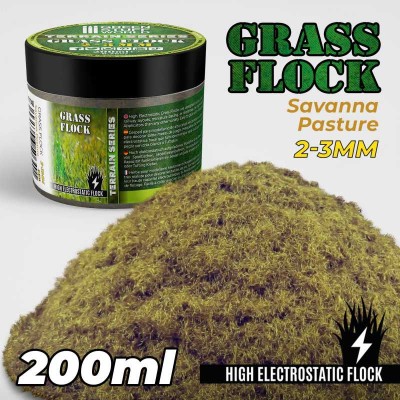 GSW 11140 Static Grass Flock 2-3mm 200ml - SAVANNA PASTURE (trawa statyczna)