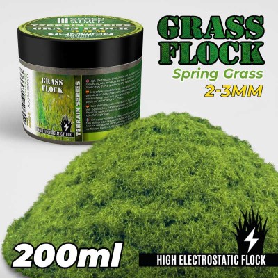 GSW 11144 Static Grass Flock 2-3mm 200ml - SPRING GRASS (trawa statyczna)