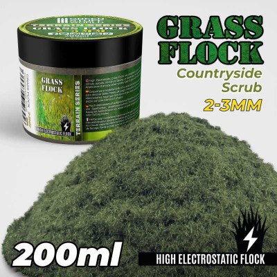 GSW 11145 Static Grass Flock 2-3mm 200ml - COUNTRYSIDE SCRUB (trawa statyczna)