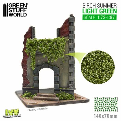 GSW 4649 Ivy Foliage - Light Green Birch - Small // brzoza (ultrarealistyczne liście)