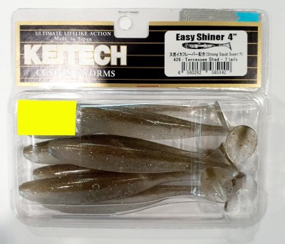 KEITECH EASY SHINER 4"(10cm) #429 Tennessee Shad (op. 7szt).