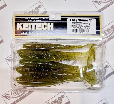 KEITECH EASY SHINER 4"(10cm) #216S Baby Bass (op. 7szt)