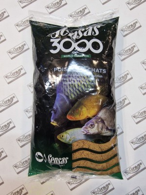 ZANĘTA SENSAS 3000 POISSONS-CHATS 1kg (na sumiki) #404611