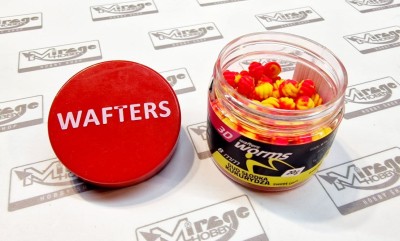 DUMBELLS MATCH PRO WORMS 3D WAFTER 8mm DUO SWEETCORN (kukurydza) (opak. 20g) 