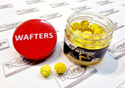 DUMBELLS MATCH PRO WORMS 3D WAFTER 12mm DUO CSL (fermentowana kukurydza) (opak. 20g)