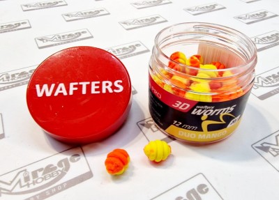 DUMBELLS MATCH PRO WORMS 3D WAFTER 12mm DUO MANGO (opak. 20g)
