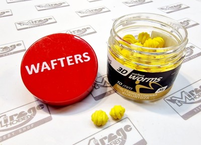 DUMBELLS MATCH PRO WORMS 3D WAFTER 10mm DUO CSL (fermentowana kukurydza) (opak. 20g)