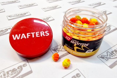 DUMBELLS MATCH PRO WORMS 3D WAFTER 10mm DUO MANGO (opak. 20g)