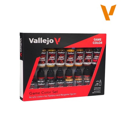 VALLEJO 72189 Game Color Leather & Metal [PAINT SET]