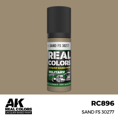 AK RC896 REAL COLORS Sand FS 30277 17ml (lacquer paint)