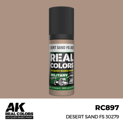 AK RC897 REAL COLORS Desert Sand FS 30279 17ml (lacquer paint)