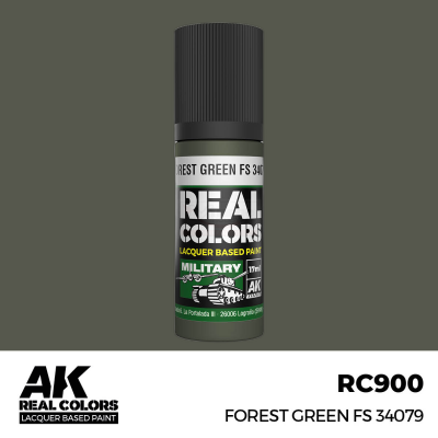 AK RC900 REAL COLORS Forest Green FS 34079 17ml (lacquer paint)