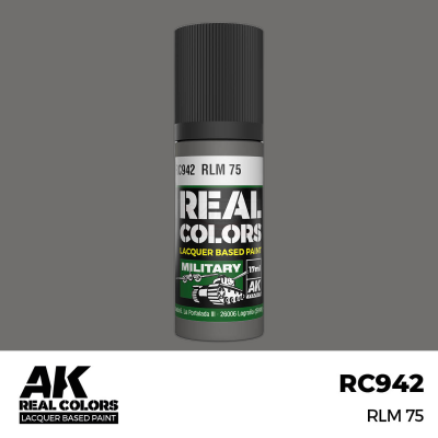 AK RC942 REAL COLORS RLM75 Grey violet 17ml (lacquer paint)