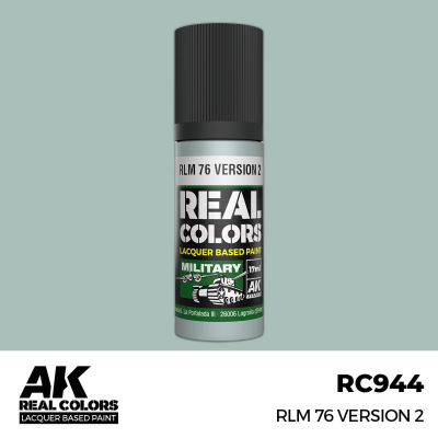 AK RC944 REAL COLORS RLM76 Version 2 (Light Blue) 17ml (lacquer paint)