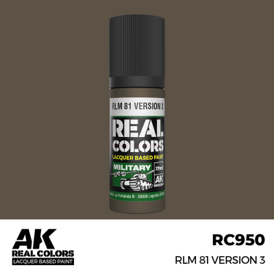 AK RC950 REAL COLORS RLM81 Version 3 17ml (lacquer paint)