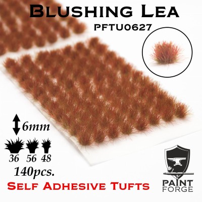 PAINT FORGE PFTU0627 Tuft 6mm Blushing Lea (op. 140pcs) (Kępki trawy)