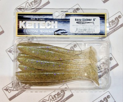 KEITECH EASY SHINER 4"(10cm) #472S Crystal Shrimp (op. 7szt) 