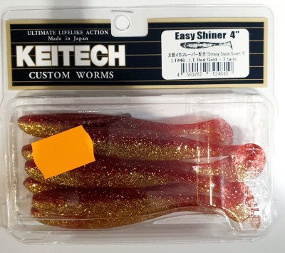 KEITECH EASY SHINER 4"(10cm) LT#46T LT Red Gold (op. 7szt) 