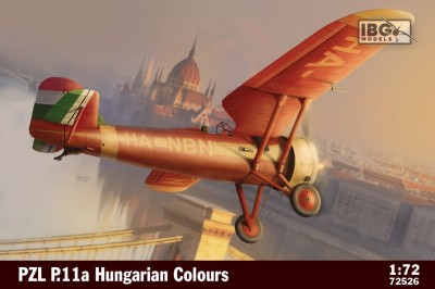 IBG 72526 1:72 PZL P.11a Hungarian Colours