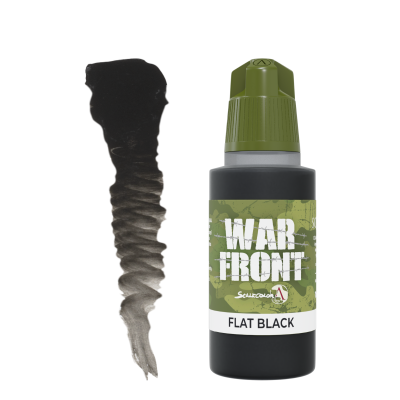 SCALE75 SW15 WARFRONT: FLAT BLACK 17ml