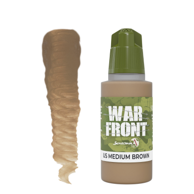 SCALE75 SW50 WARFRONT: US MEDIUM BROWN 17ml