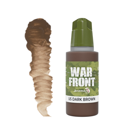 SCALE75 SW51 WARFRONT: US DARK BROWN 17ml