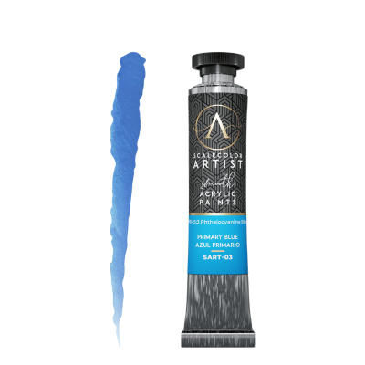 SCALE75 SART03 SCALECOLOR ARTIST: PRIMARY BLUE 20ml (high quality paint)