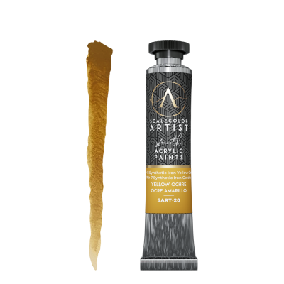 SCALE75 SART20 SCALECOLOR ARTIST: YELLOW OCHRE 20ml (high quality paint)