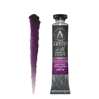 SCALE75 SART25 SCALECOLOR ARTIST: DARK VIOLET 20ml (high quality paint)