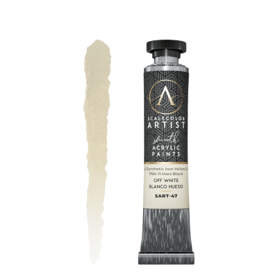 SCALE75 SART47 SCALECOLOR ARTIST: OFF WHITE 20ml (high quality paint)