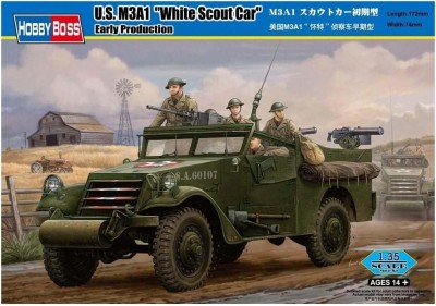 HOBBY BOSS 82451 1:35 US M3A1 'White Scout Car' Early Production 