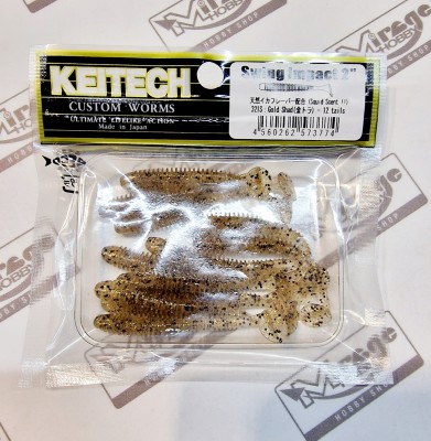KEITECH SWING IMPACT 2"(5cm) #321S Gold Shad (op. 12szt)