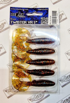 RELAX TWISTER VR5"(9cm) - kol. TS175 (op. 5szt) [VR5-TS175-B]