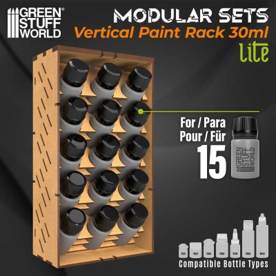 GSW 11524 Modular Paint Rack - VERTICAL 30ml LITE (organizer na farby)