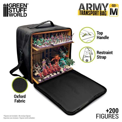 GSW 11936 Army Transport BAG - SIZE M (medium)(torba na figurki)