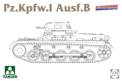 TAKOM 2145B 1:35 Pz.Kpfw.I Ausf.B (Limited Edition)