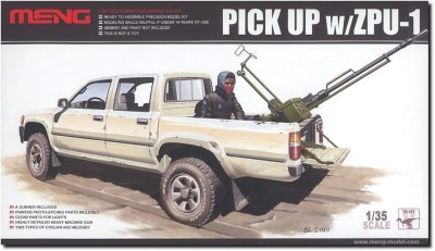 MENG VS001 1:35 PICK UP w/ZPU-1