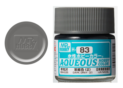 GUNZE H083 DARK GRAY (2) 10ml (IJN NAVY) [SATIN]
