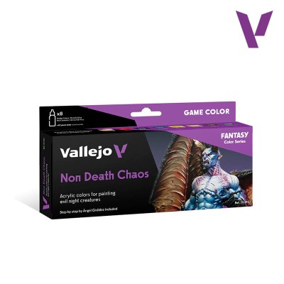 VALLEJO 72191 Fantasy: NON DEATH CHAOS (8 paints) [PAINT SET]